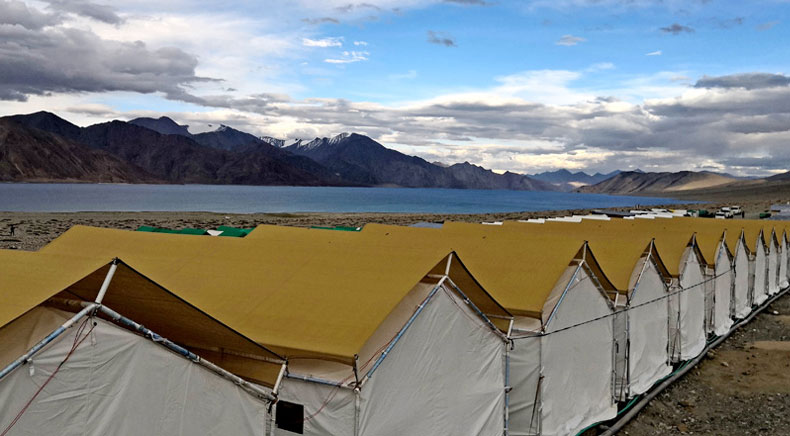 Camps In Pangong -Ladakh