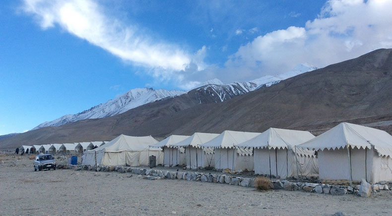 Camps In Pangong -Ladakh