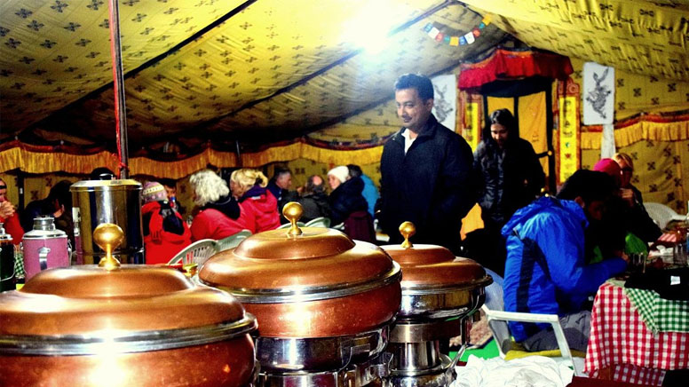 Camp in Ladakh